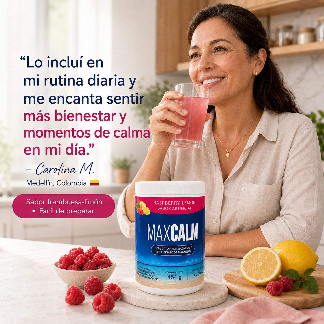 Max Calm 454g Orig Con Reg Invima